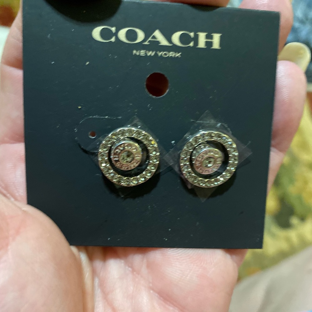 Coach earrings